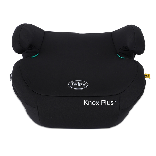בוסטר הגבהה לילד עם ריפוד מלא נוקס פלוס KNOX Plus עם חיבור איזופיקס בתקן R129 - שחור