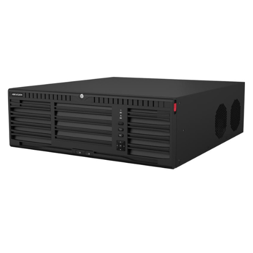 מערכת הקלטה NVR 64 ערוצים 12MP ללא הארד דיסק דגם DS-9664NI-M16 מבית HikVision יבואן רשמי