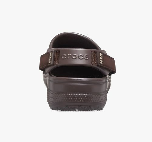 כפכפי קרוקס לגבר יוקון ויסטה 2 Crocs Yukon II Vista Clog בצבע חום