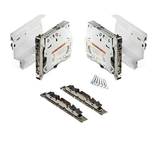 מנגנון קלפה למטבח בלום 25, טריקה שקטה BLUM HK AVENTOS (לבן / אפור)