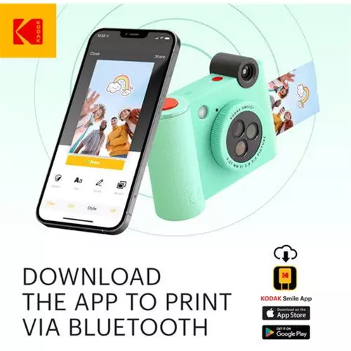 KODAK מצלמת אינסטנט מדגם Smile Plus