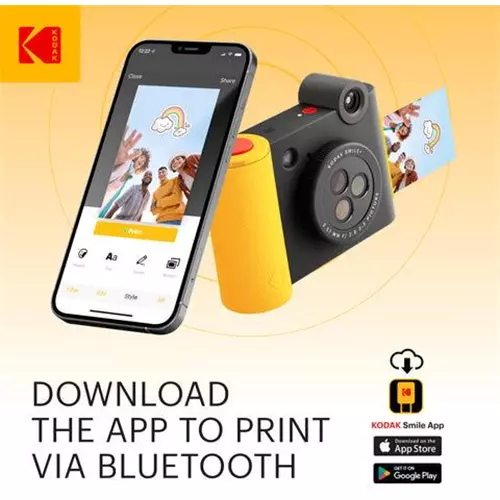 KODAK מצלמת אינסטנט מדגם Smile Plus
