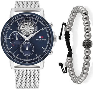 טומי הילפיגר גברים Tommy Hilfiger 1710609 סט צמיד מתנה 