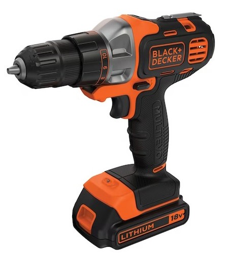 גוף ומקדחה Black+Decker Multievo MT218K-QW 18V