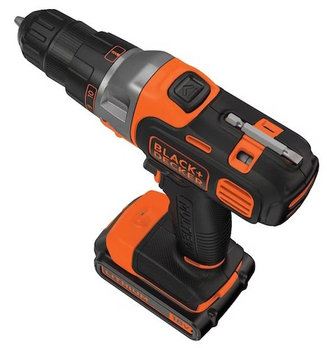 גוף ומקדחה Black+Decker Multievo MT218K-QW 18V