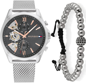 טומי הילפיגר גברים Tommy Hilfiger 1710646 סט צמיד מתנה 