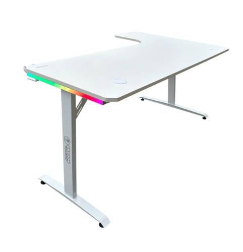 שולחן גיימינג פינתי שמאלי DRAGON עם תאורת RGB  ס״מ 160×100 דגם TL L