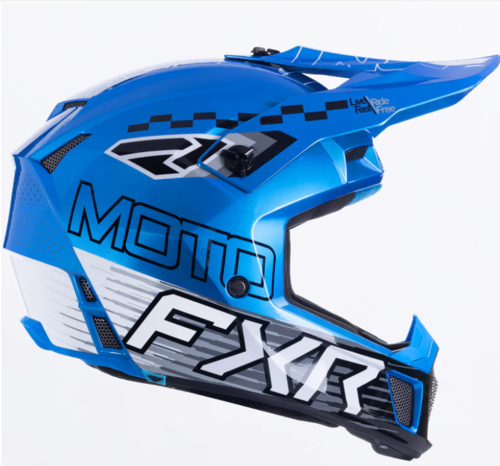 קסדת שטח אפ אקס אר קלאץ FXR CLUTCH כחול\שחור
