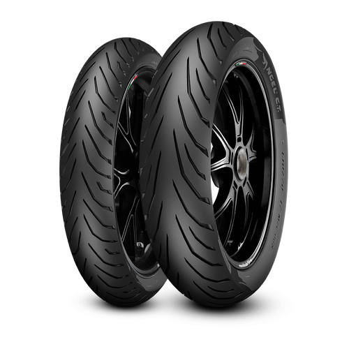 צמיג PIRELLI ANGEL CT מידה 100/80-17 לאופנוע כביש