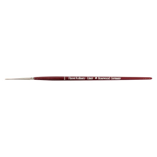 מכחול קולינסקי שערה ארוך מס' 10/0 ממותג ROSEWOOD