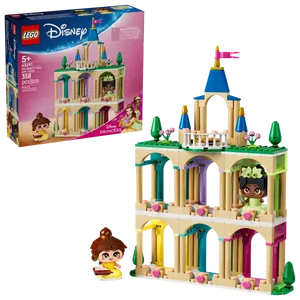  דיסני - מיני נסיכות בל וטיאנה עם טירה LEGO 43291