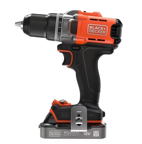 מברגה/מקדחת פטיש Black+Decker BCD383D1XC-QW
