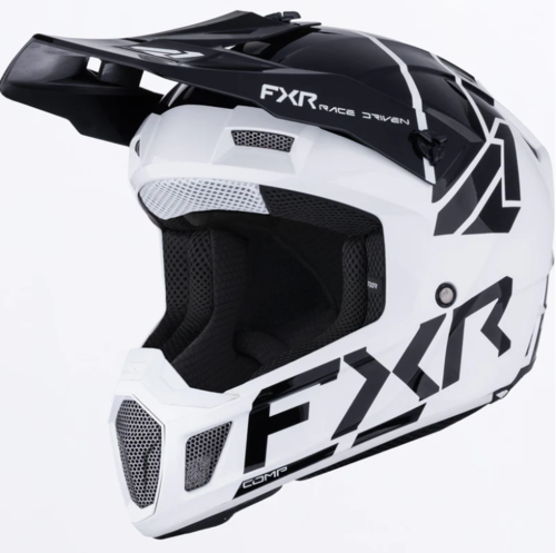 קסדת שטח אפ אקס אר קלאץ FXR CLUTCH שחור\לבן
