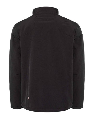 מעיל סופטשל עם פרווה לגבר NORD BLUE דגם RENSDYR SOFTSHELL שחור