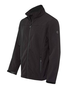 מעיל סופטשל עם פרווה לגבר NORD BLUE דגם RENSDYR SOFTSHELL שחור
