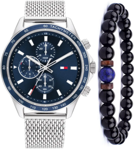 טומי הילפיגר גברים Tommy Hilfiger 1792018 סט צמיד מתנה 