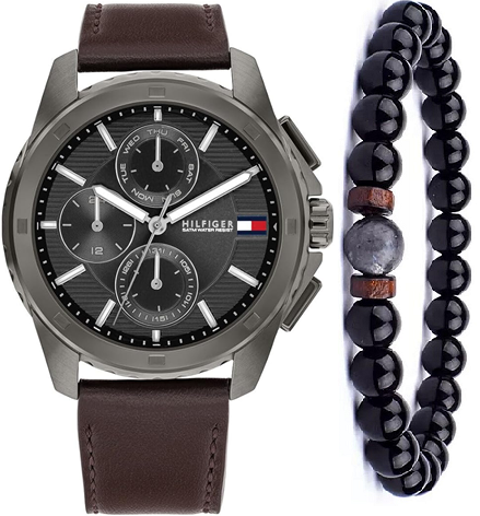 טומי הילפיגר גברים Tommy Hilfiger 1710623 סט צמיד מתנה 