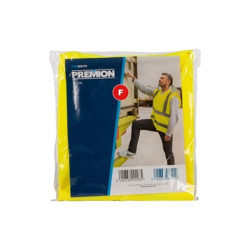 אפוד צהוב זוהר PRE900178  L/XL