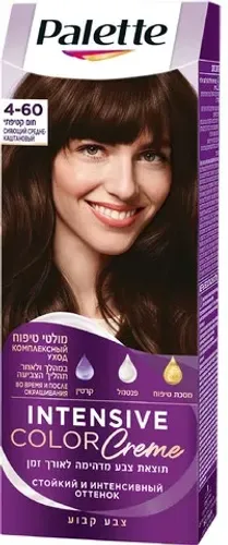 פאלטה קרם צבע שיער חום קטיפתי 4-60