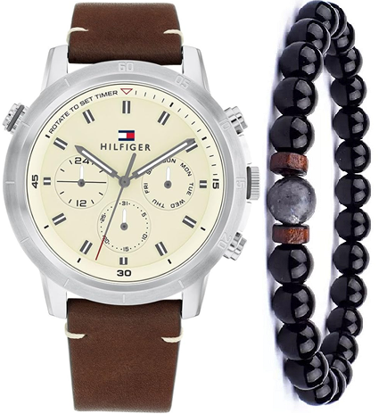 טומי הילפיגר גברים Tommy Hilfiger 1792102 סט צמיד מתנה 