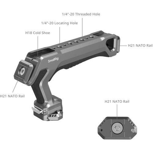 ידית עליונה לכלוב מצלמה SmallRig HawkLock H21