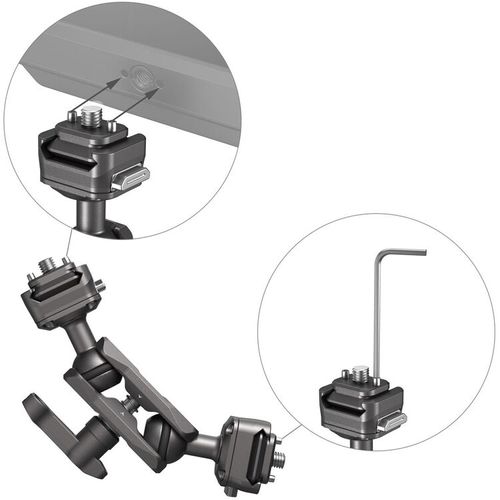 זרוע עם ראש כדורי לכלוב מצלמה SmallRig HawkLock H21 Magic Arm