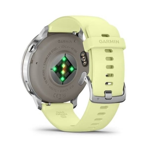 שעון ספורט חכם Garmin Venu 4 - 45mm Citron  בצבע אתרוג - אחריות יבואן רשמי רונלייט