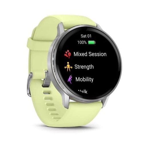 שעון ספורט חכם Garmin Venu 4 - 45mm Citron  בצבע אתרוג - אחריות יבואן רשמי רונלייט