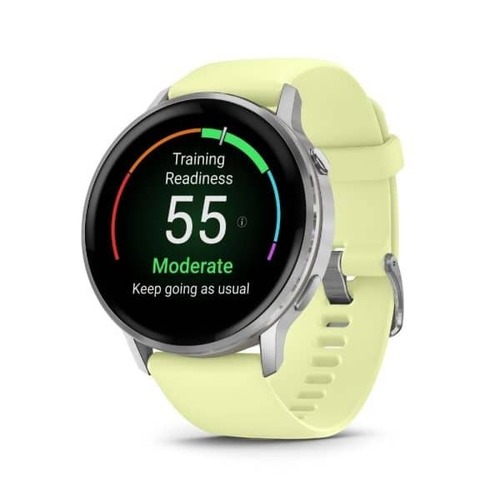 שעון ספורט חכם Garmin Venu 4 - 45mm Citron  בצבע אתרוג - אחריות יבואן רשמי רונלייט