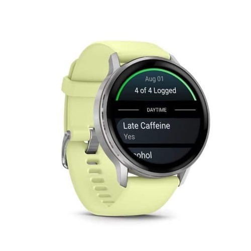 שעון ספורט חכם Garmin Venu 4 - 45mm Citron  בצבע אתרוג - אחריות יבואן רשמי רונלייט