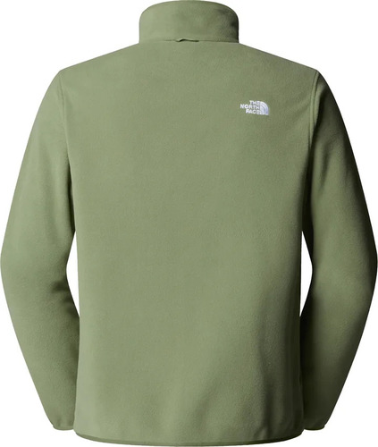 פליס גברים M GLACIER FLEECE JACKET בצבע ירוק בהיר מבית THE NORTH FACE