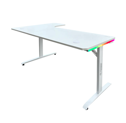 שולחן גיימינג פינתי DRAGON RGB לפריסת גיימינג מלאה