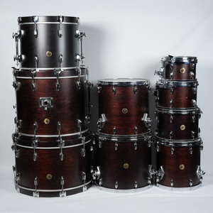 מערכת תופים בצבע חום כהה - Gretsch USA Series
