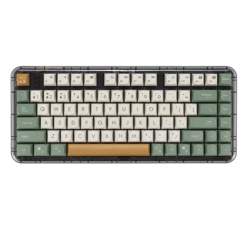 ASUS Jelly75 Keyboard KD201 מקלדת מכנית קומפקטית עם תאורה לבנה וחיבור אלחוטי