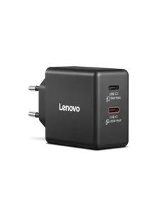 מטען Lenovo Dual USB-C 65W GaN Charger 40AW065BEU 