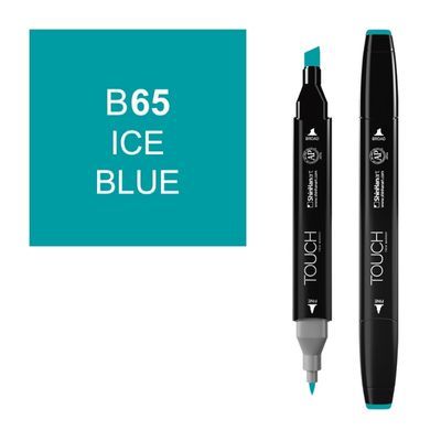 טוש דו צדדי Touch -Ice Blue B 65