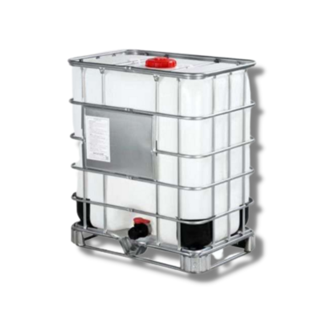 מיכל 500 ליטר (קוביית IBC) אנכי-מאושר מזון - 2 צול מיכל מים 100*66*115H