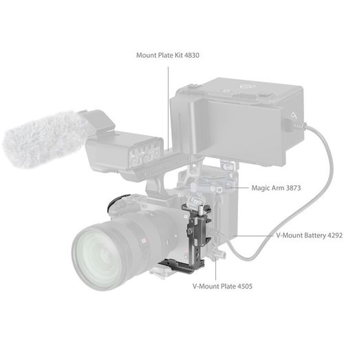 קיט כלוב מצלמה SmallRig HawkLock Cage Sony FX3/FX30