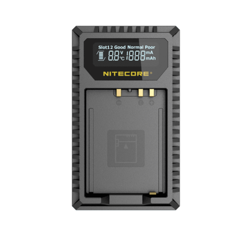 מטען USB כפול לסוללת Nitecore FujiFilm NP-W126s