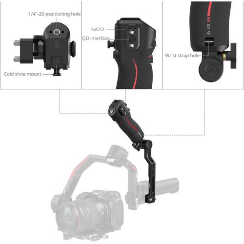ידית שליטה בפוקוס לגימבל SmallRig Focus Control Handle DJI RS