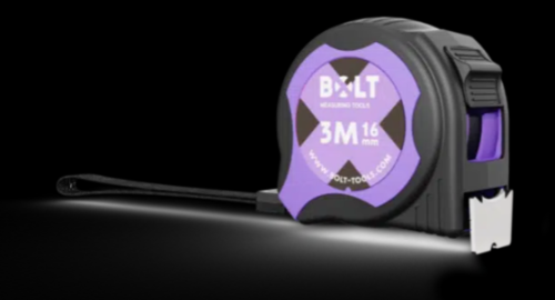 מטר מדידה מקצועי 3 מטר BOLT