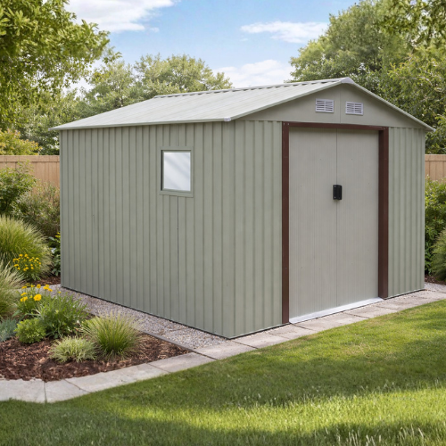 מחסן מתכת פרמיום דגם 2.13X3.19 Garden Top T710 