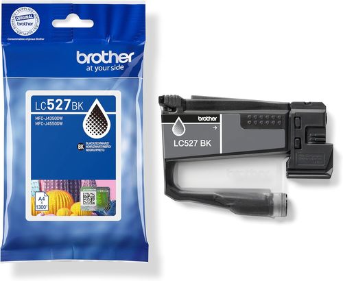 ראש דיו שחור מקורי brother lc527bk