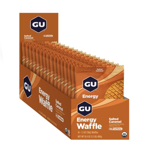 וופל GU Energy Waffle Salted Caramel