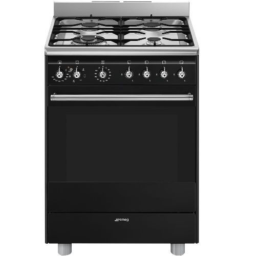 תנור משולב כיריים SMEG סמאג דגם SSA60MBL2  ***מתצוגה***