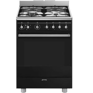 תנור משולב כיריים SMEG סמאג דגם SSA60MBL2  ***מתצוגה***
