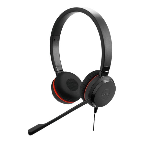 אוזניות Jabra Evolve 30 II Stereo MS Teams USB C/A adapter