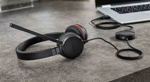 אוזניות Jabra Evolve 30 II Stereo MS Teams USB C/A adapter