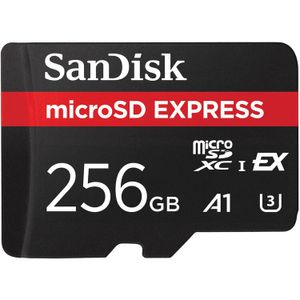 כרטיס זיכרון SanDisk 256GB microSD Express