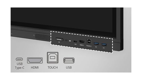 מסך מגע אינטראקטיבי LG CreateBoard 98TR3DK 98